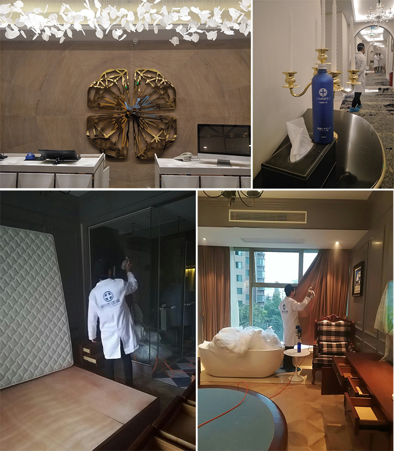 杭州除甲醛-树派环保为杭州G•域酒店提供了全方位的室内空气治理服务